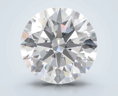 5.40ct D FL Rare Carat Ideal Cut Round Lab Grown Diamond