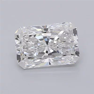 2.06ct E VVS1 Rare Carat Ideal Cut Radiant Lab Grown Diamond