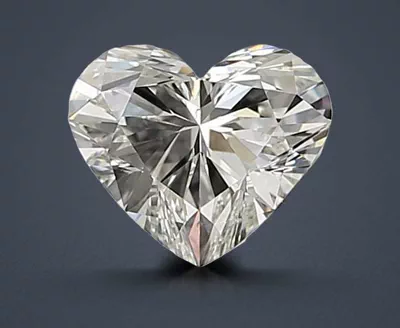 0.72ct K SI1 Rare Carat Ideal Cut Heart Diamond