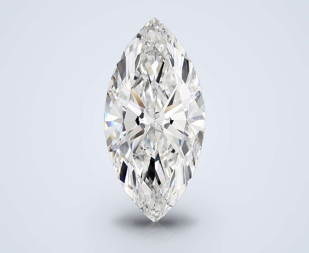 12.24ct F VVS2 Rare Carat Ideal Cut Marquise Lab Grown Diamond