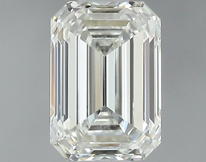0.43ct J VVS2 Rare Carat Ideal Cut Emerald Diamond