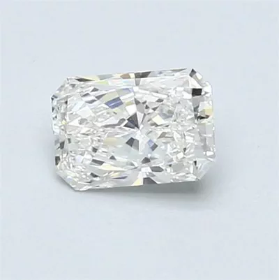0.64ct F VVS1 Very Good Cut Radiant Lab Grown Diamond