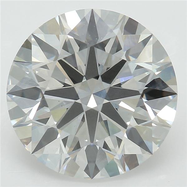 2.61ct H VS1 Rare Carat Ideal Cut Round Lab Grown Diamond