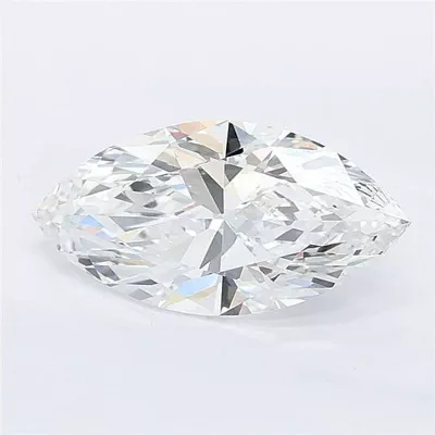 1.59ct D VVS2 Rare Carat Ideal Cut Marquise Lab Grown Diamond