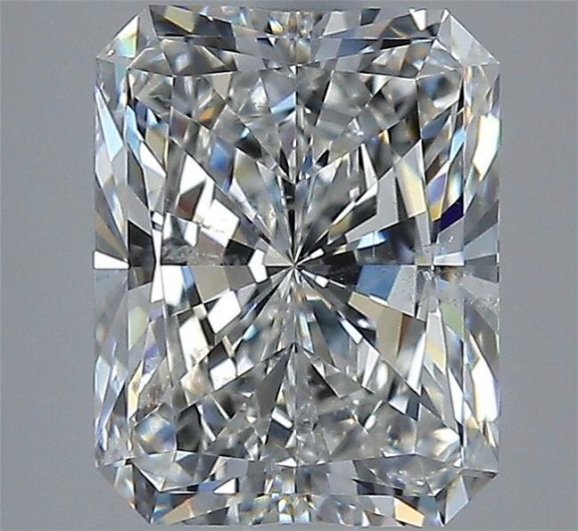 2.70ct G SI2 Rare Carat Ideal Cut Radiant Diamond