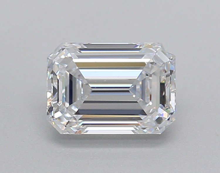 1.02ct D VVS2 Rare Carat Ideal Cut Emerald Lab Grown Diamond