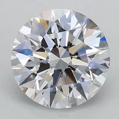 3.03ct E VS1 Rare Carat Ideal Cut Round Lab Grown Diamond