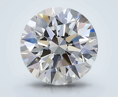3.03ct E VS1 Rare Carat Ideal Cut Round Lab Grown Diamond