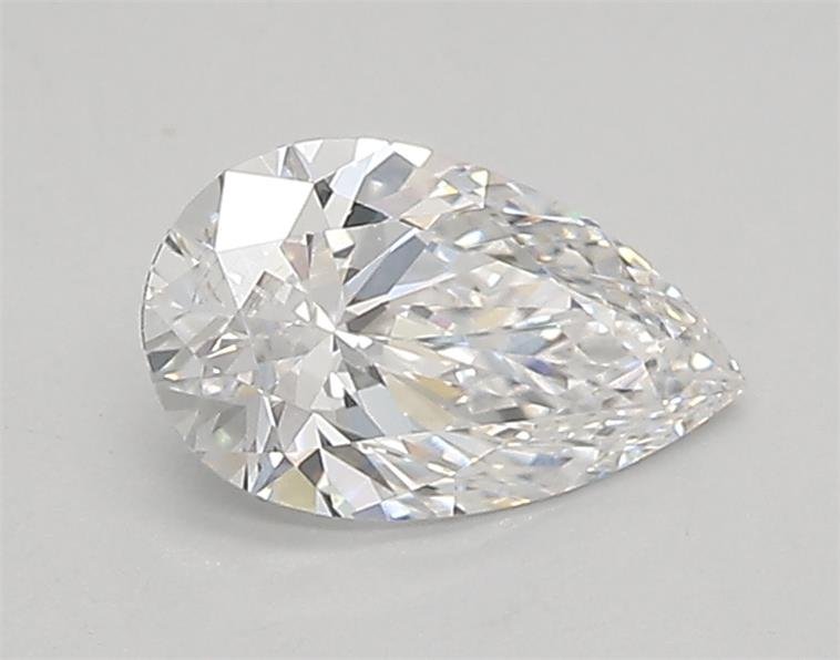 0.68ct D VS2 Rare Carat Ideal Cut Pear Lab Grown Diamond