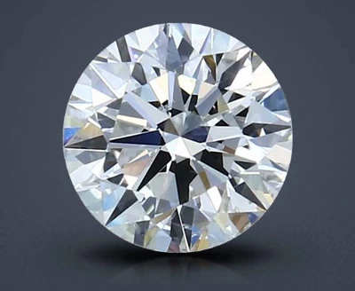 1.39ct J SI1 Rare Carat Ideal Cut Round Diamond