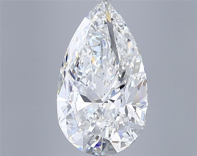 12.02ct F VVS2 Rare Carat Ideal Cut Pear Lab Grown Diamond