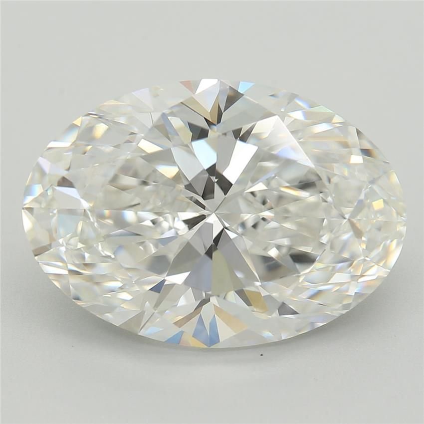 5.09ct E VVS2 Rare Carat Ideal Cut Oval Lab Grown Diamond