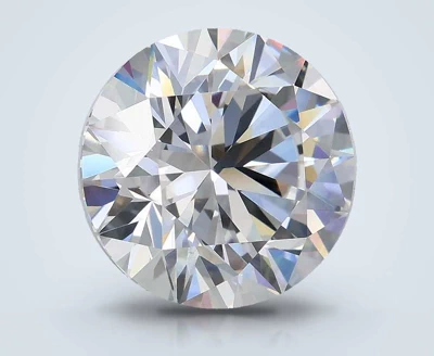 4.02ct D VS1 Rare Carat Ideal Cut Round Lab Grown Diamond