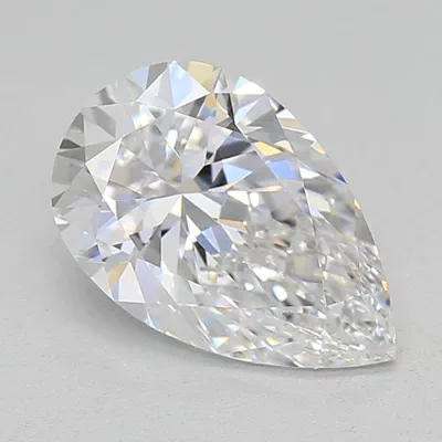 0.97ct D VS1 Rare Carat Ideal Cut Pear Lab Grown Diamond