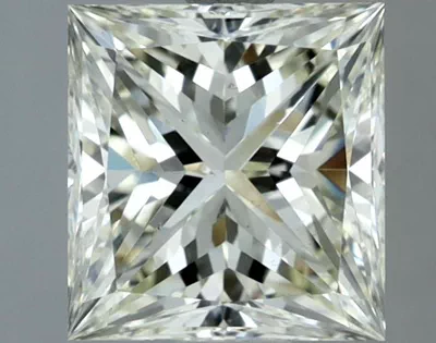 2.01ct K VS2 Rare Carat Ideal Cut Princess Diamond