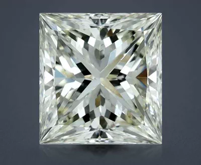 2.01ct K VS2 Rare Carat Ideal Cut Princess Diamond