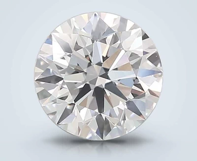 2.66ct E VS1 Rare Carat Ideal Cut Round Lab Grown Diamond
