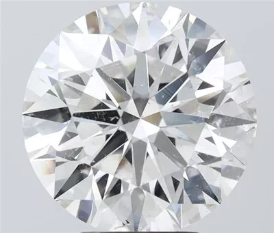 4.50ct I SI2 Rare Carat Ideal Cut Round Diamond
