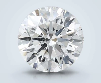 4.50ct I SI2 Rare Carat Ideal Cut Round Diamond