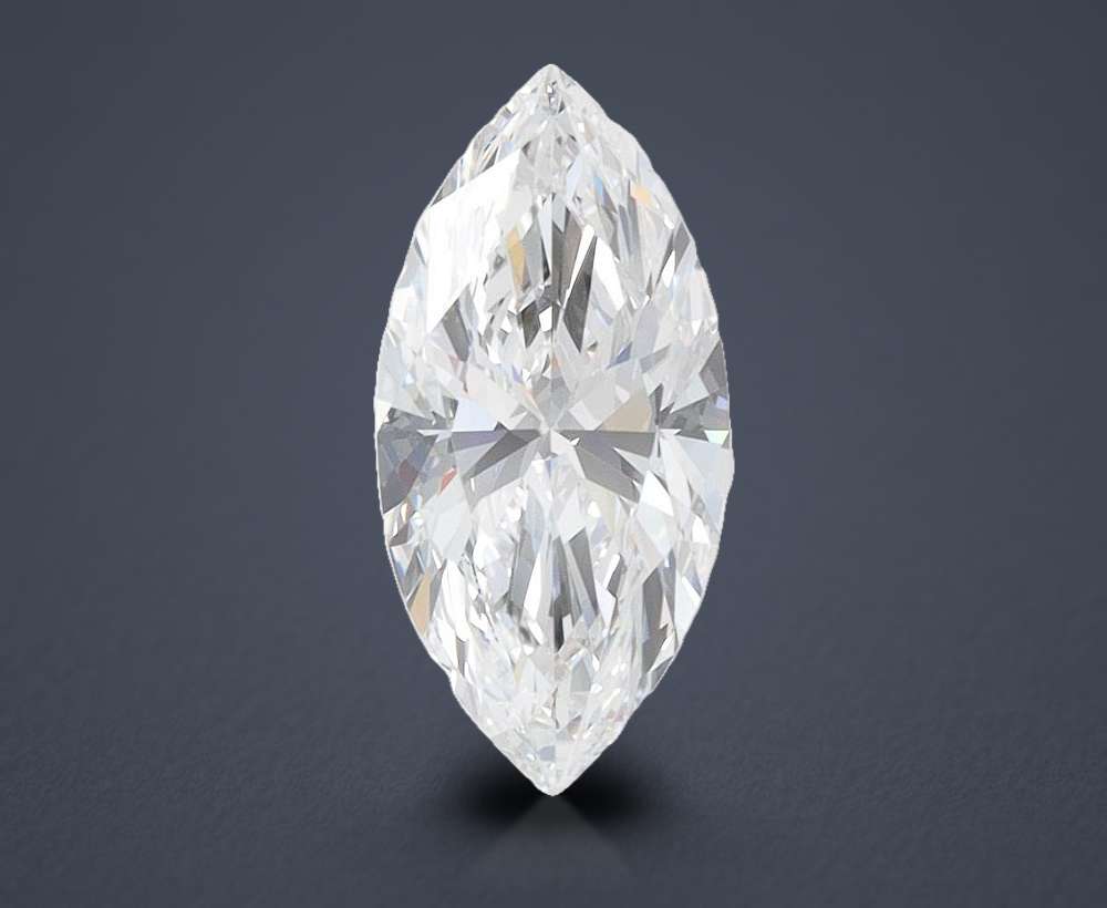 1.08ct D IF Rare Carat Ideal Cut Marquise Lab Grown Diamond