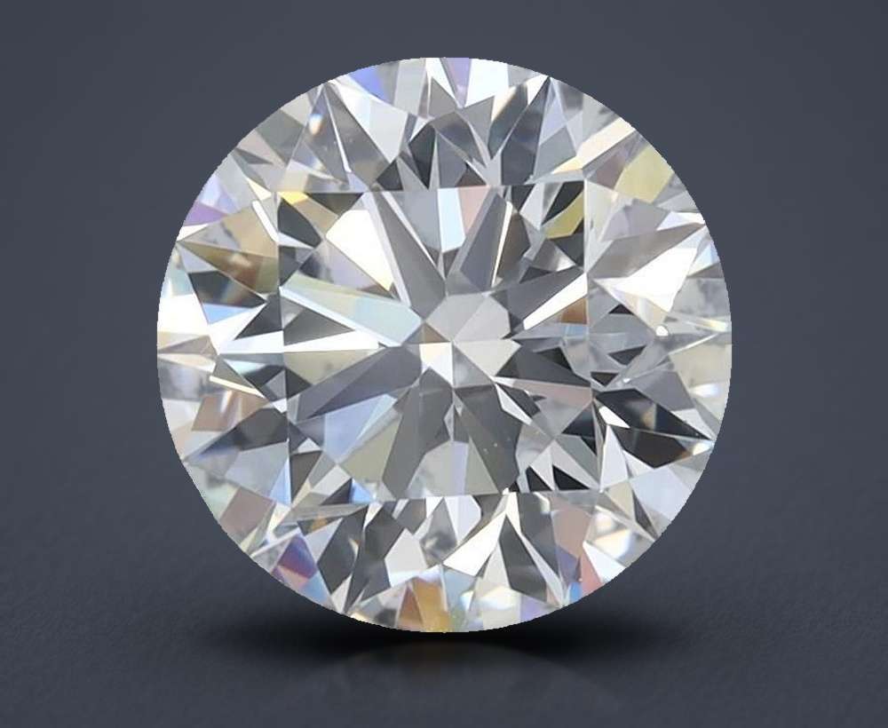 1.55ct E VS1 Rare Carat Ideal Cut Round Lab Grown Diamond