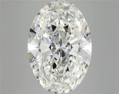 10.05ct G VVS2 Rare Carat Ideal Cut Oval Lab Grown Diamond