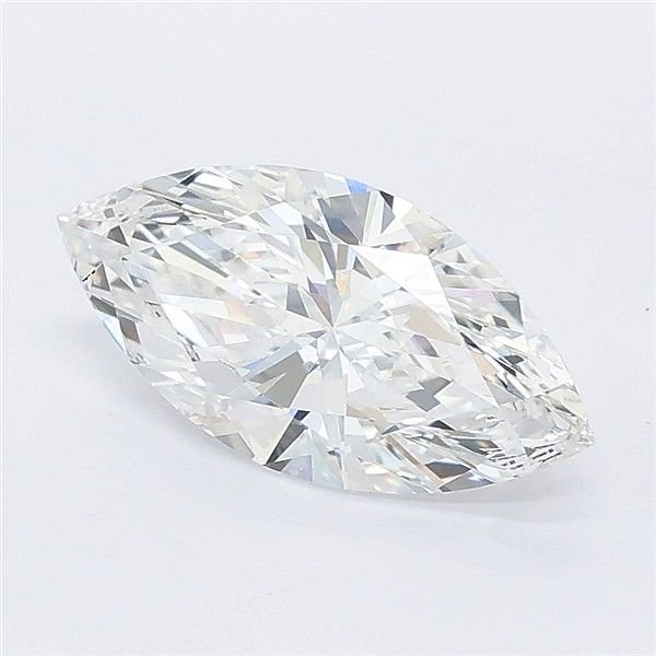 1.60ct E VVS2 Rare Carat Ideal Cut Marquise Lab Grown Diamond