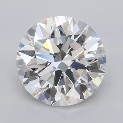 2.50ct D VVS1 Rare Carat Ideal Cut Round Lab Grown Diamond
