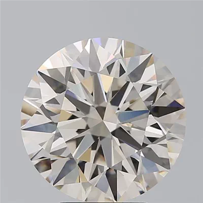5.14ct J VVS1 Rare Carat Ideal Cut Round Diamond