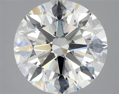 3.24ct J SI1 Rare Carat Ideal Cut Round Diamond