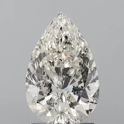 2.05ct J SI2 Very Good Cut Pear Diamond