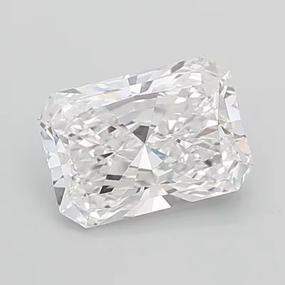 5.04ct E VVS2 Rare Carat Ideal Cut Radiant Lab Grown Diamond