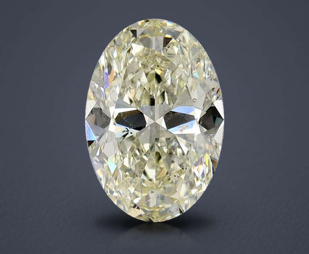 1.21ct K SI2 Rare Carat Ideal Cut Oval Diamond