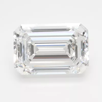 1.82ct D VVS1 Rare Carat Ideal Cut Emerald Lab Grown Diamond