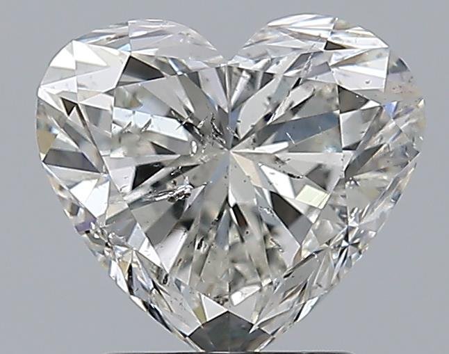 2.00ct G SI2 Rare Carat Ideal Cut Heart Diamond