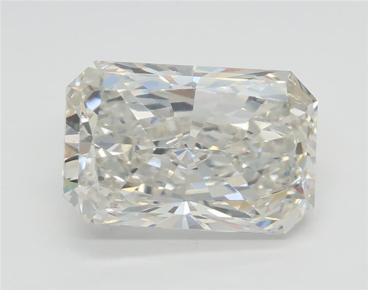 3.02ct D SI1 Rare Carat Ideal Cut Radiant Lab Grown Diamond