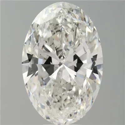 11.08ct F VS1 Rare Carat Ideal Cut Oval Lab Grown Diamond