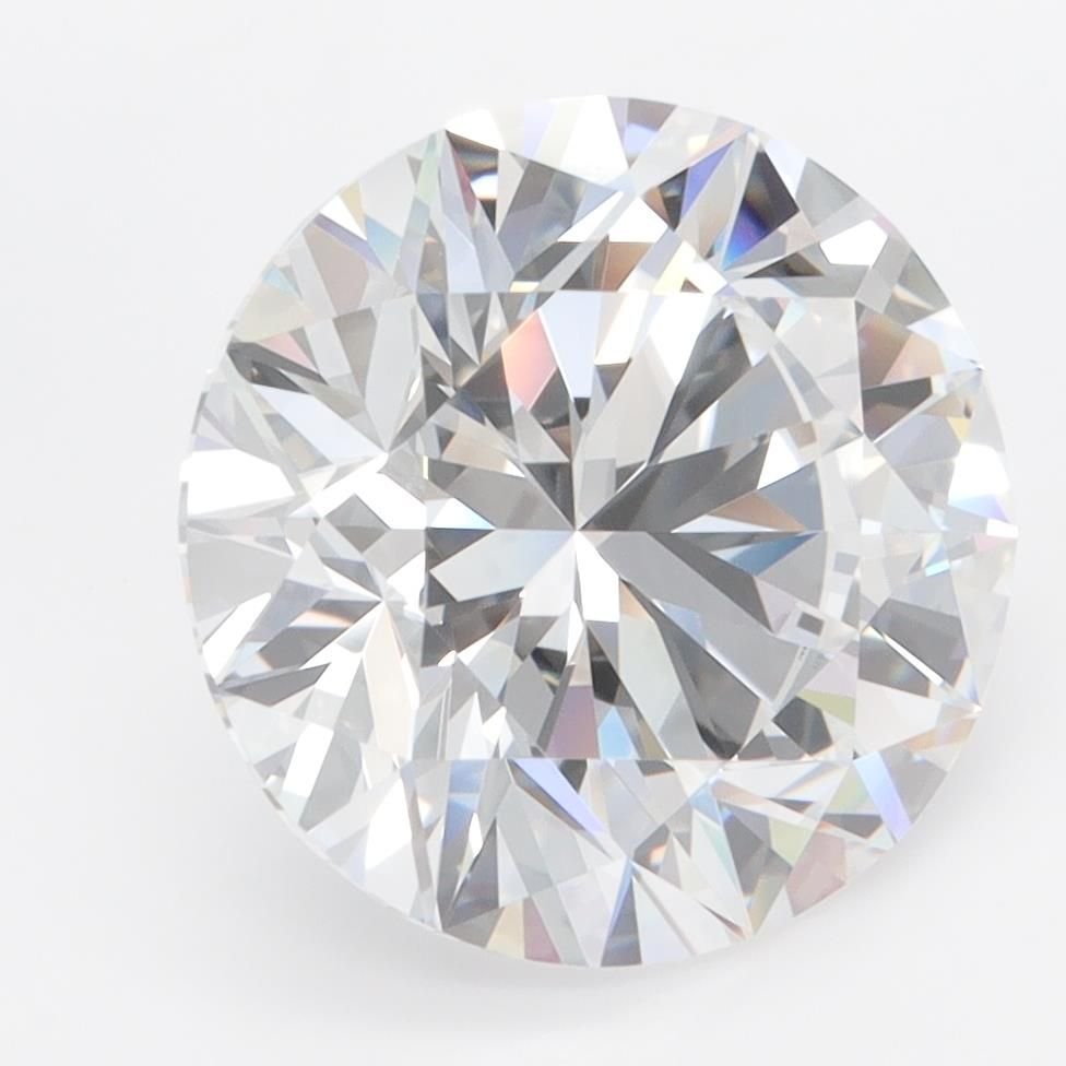4.98ct D VVS1 Rare Carat Ideal Cut Round Lab Grown Diamond