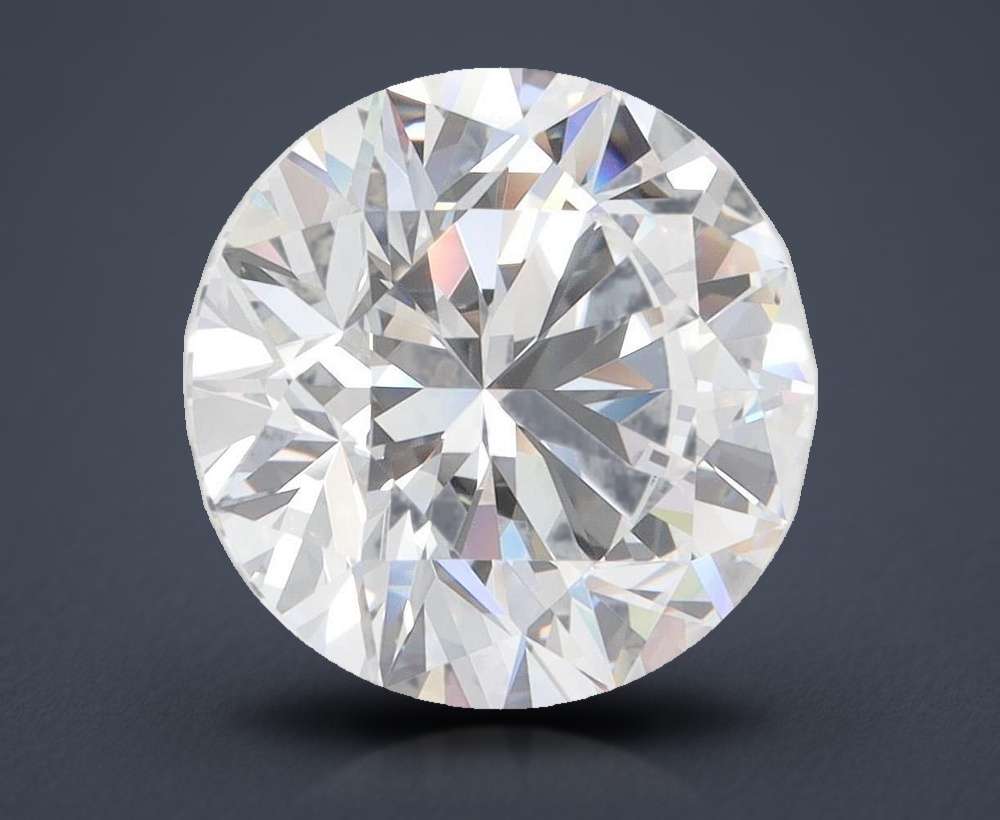 4.98ct D VVS1 Rare Carat Ideal Cut Round Lab Grown Diamond