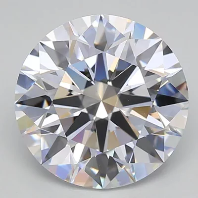 3.75ct E VVS1 Rare Carat Ideal Cut Round Lab Grown Diamond