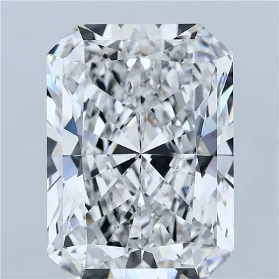 25.36ct F VS2 Rare Carat Ideal Cut Radiant Lab Grown Diamond
