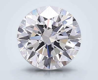 2.59ct F VS1 Rare Carat Ideal Cut Round Lab Grown Diamond