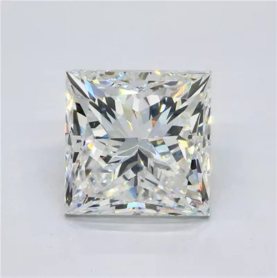 8.68ct F VS2 Very Good Cut Princess Diamond