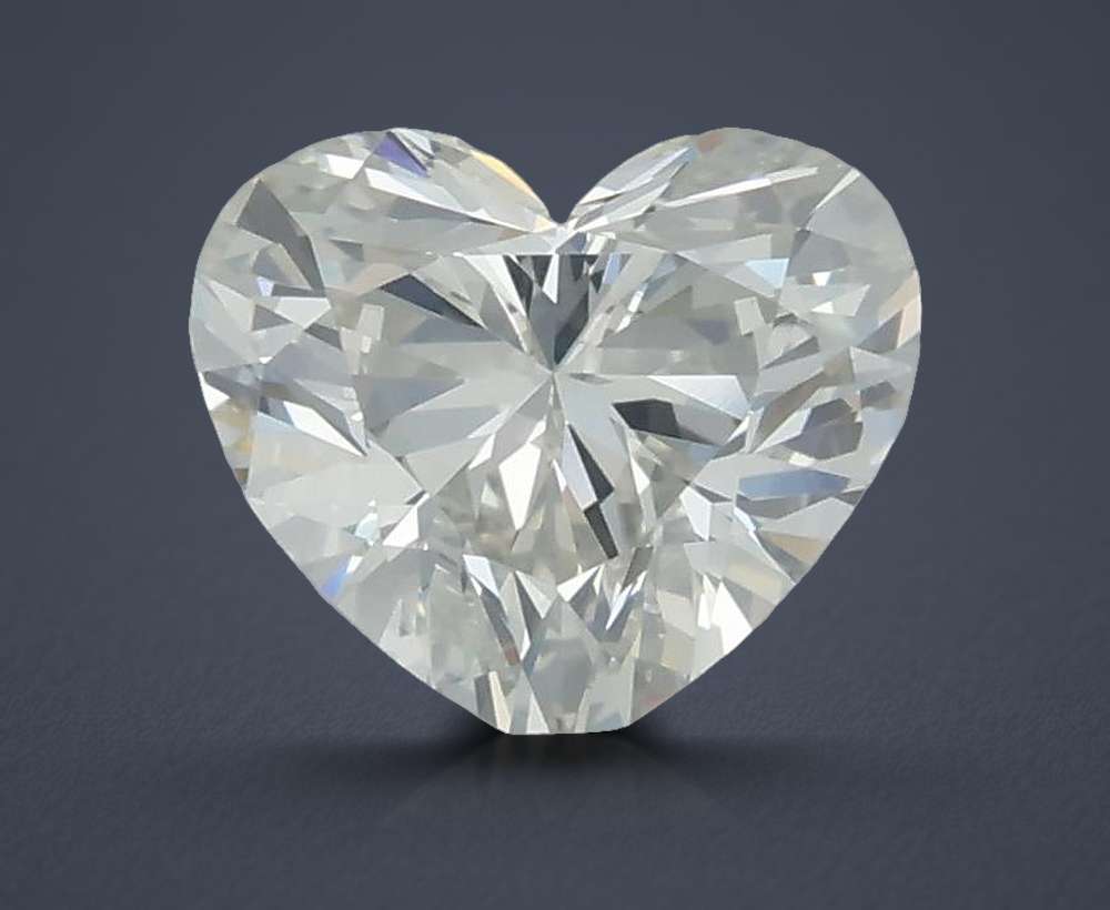 0.51ct I SI1 Rare Carat Ideal Cut Heart Diamond