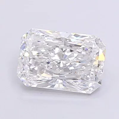 1.04ct E VS2 Rare Carat Ideal Cut Radiant Lab Grown Diamond