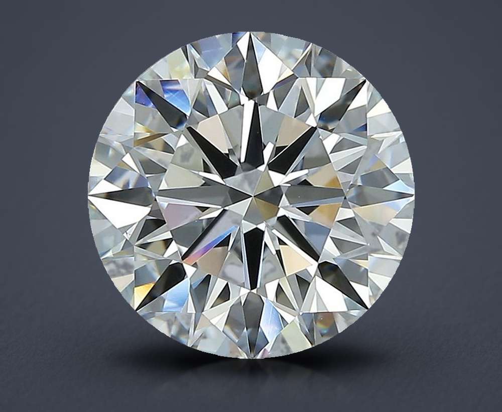 4.70ct E VS1 Rare Carat Ideal Cut Round Diamond
