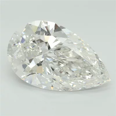 12.04ct G VS1 Rare Carat Ideal Cut Pear Lab Grown Diamond