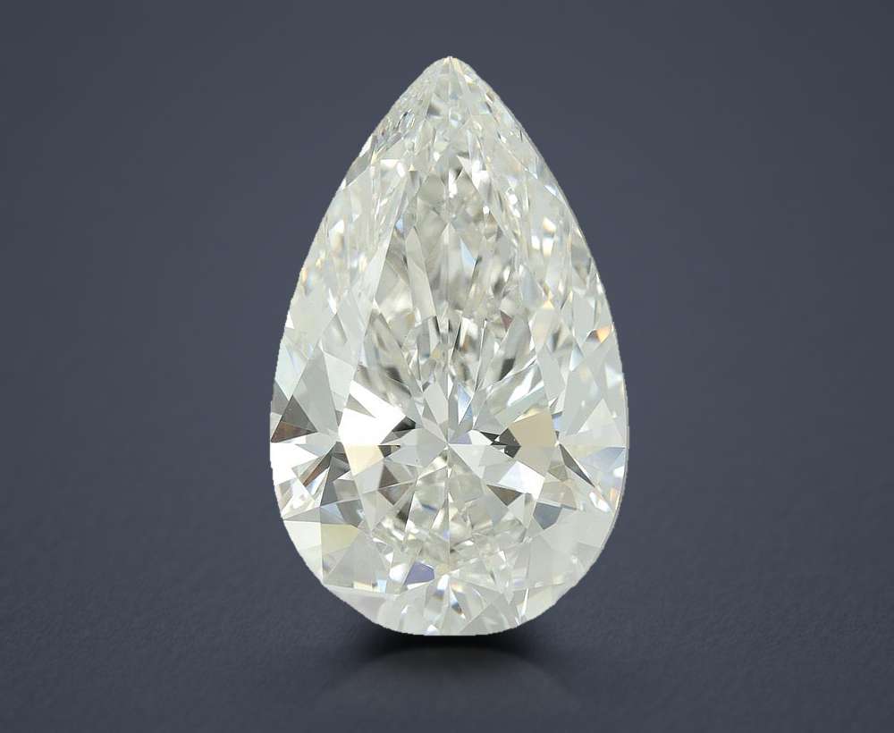 12.04ct G VS1 Rare Carat Ideal Cut Pear Lab Grown Diamond