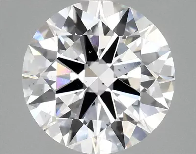 2.49ct D VS2 Rare Carat Ideal Cut Round Lab Grown Diamond