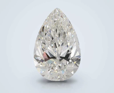 5.07ct F VS1 Rare Carat Ideal Cut Pear Lab Grown Diamond